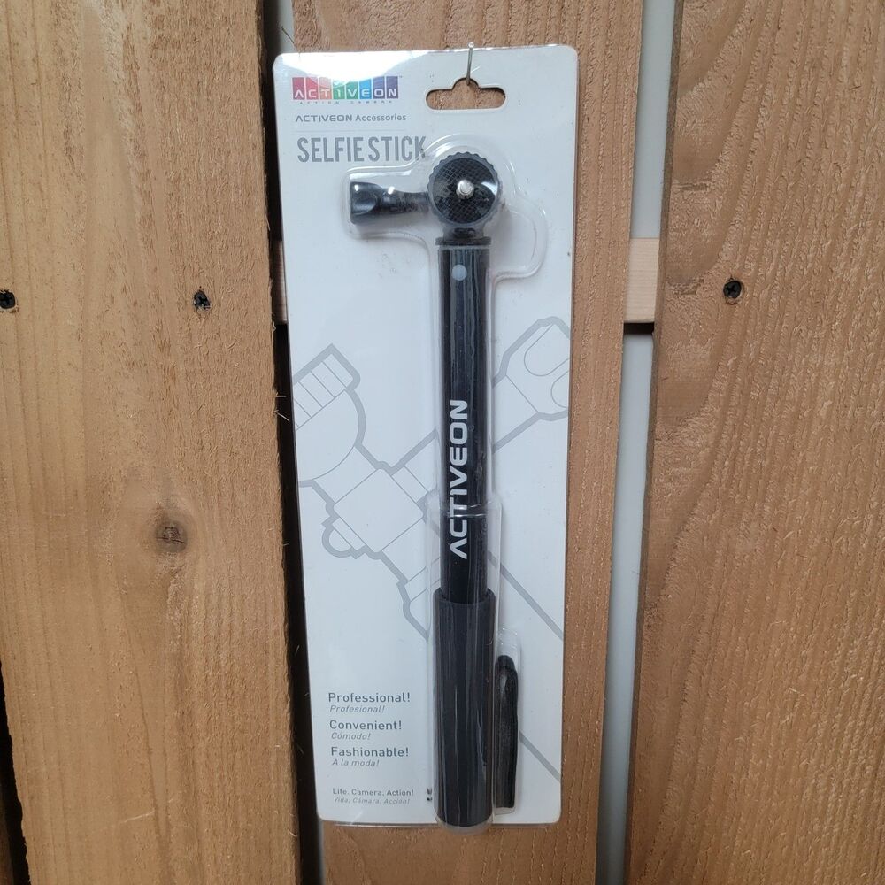 Activeon Selfie Stick Monopod Extendable for GoPro Action Video Camera